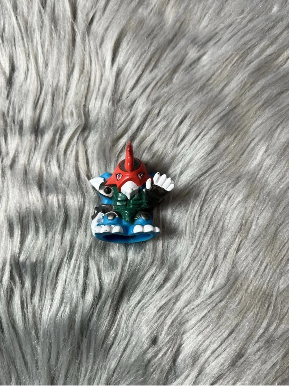 Vintage 2000 Digimon Paildramon Finger Puppet Bandai Figure